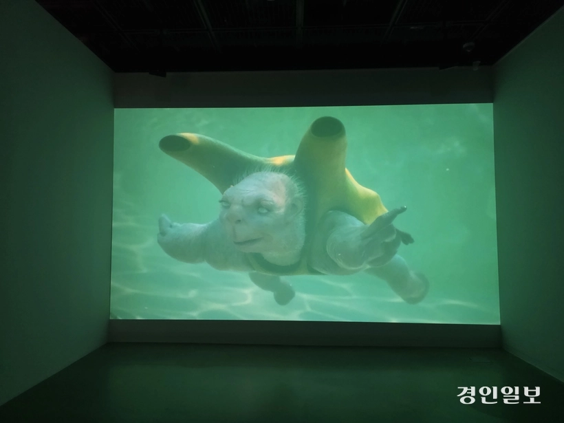 패트리샤 피치니니 작가의 ‘유령먹이에 대한 사유’ 2026.8.5 /구민주기자 kumj@kyeongin.com