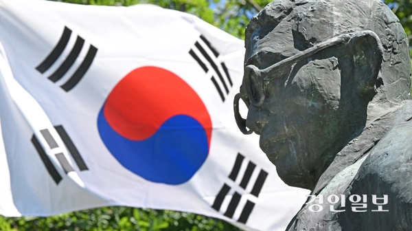 제81주년 광복절, 유네스코 김구선생 탄생 150년 이미지2026.8.13 /조재현기자 jhc@kyeongin.com