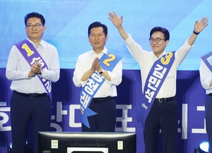 김민석, 경기·서울도 정청래 이겼다… 민주당 당권 레이스 승기