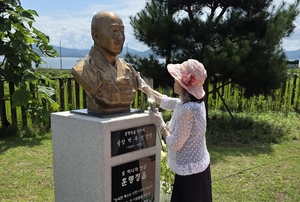 박두성 선생 63주기 추모 ‘교동 생가터’서 열렸다