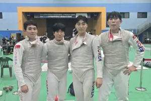 김창환배 전국남녀펜싱선수권 화성·성남시청 플뢰레 단체 1위