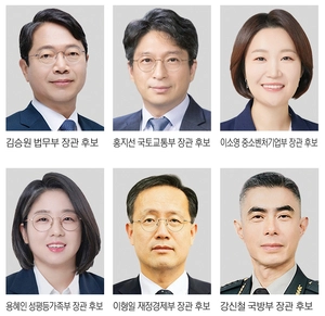 6개 부처 장관… 여야 ‘청문 정국’ 예고