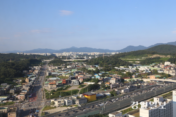 하남 감북동과 초이동 주민들이 8·13 부동산 대책 신규택지 포함을 요구해 관심을 모으고 있다. 사진은 감북동 전경. 2026.9.9 하남/문성호기자 moon23@kyeongin.com