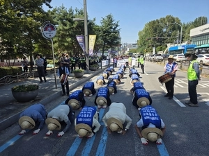 안성 농민들 “SK하이닉스 오폐수 고삼저수지 직방류 철회하라”