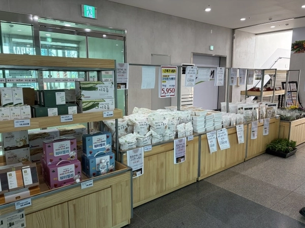 ‘몽글이네 일상기록’을 운영하는 광주 로컬큐레이터가 추천하는 광주시 자연채 푸드팜센터 1층. /로컬큐레이터 제공