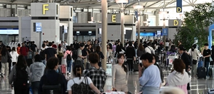[포토] 북적이는 인천공항