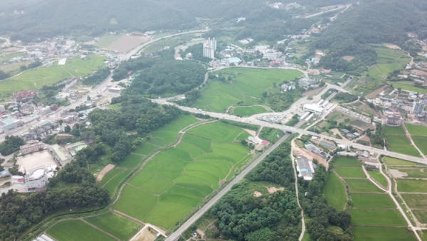 신둔도예촌역세권 개발사업 부지 전경. /이천시 제공
