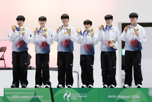 “3연패도 하고 싶다”AG 2연패 달성한 한국 LoL[백효은기자의 백점만점 나고야]