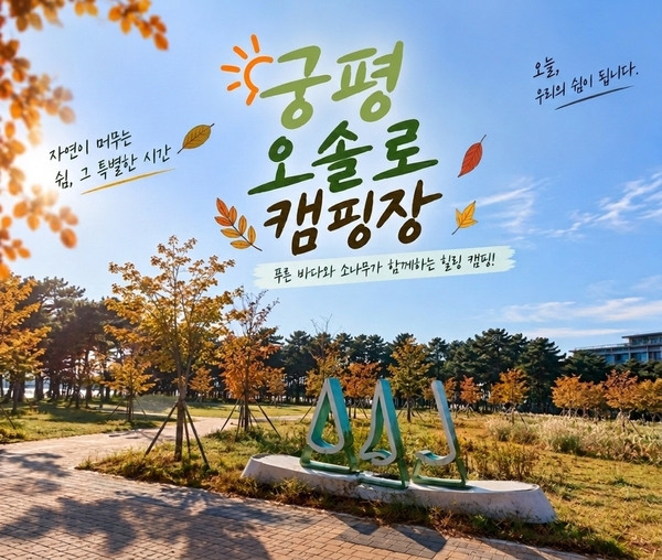 화성시 궁평오솔로캠핑장 전경. /화성시 제공