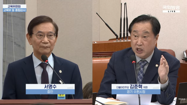 [영상+] 협성대 '서명 위조·학사 부실' 국감 도마... "관선이사 체제... - 뉴스 썸네일 이미지
