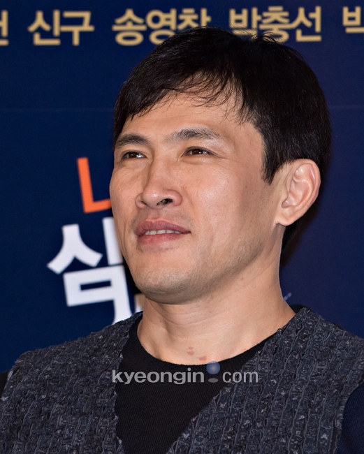 [경인포토]'내 심장을 쏴라' 유오성, 훈훈한 아빠 미소