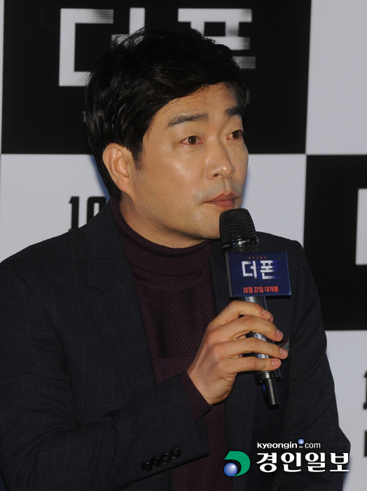 [경인포토]더 폰 손현주 \"드라마보다 영화 출연했을 때 스트레스·압박감 더 심해\"