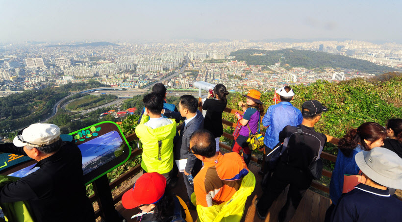 인천 10대 뉴스 문학산 개방