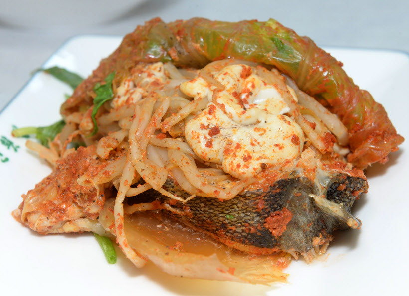 대구김치말이