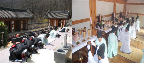 이천 설봉서원 전례