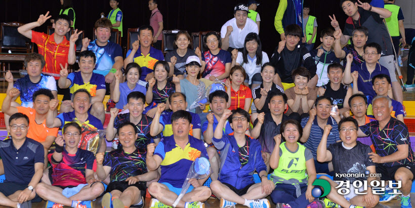 [화보]제16회 용인시·경인일보배 전국생활체육 오픈배드민턴대회