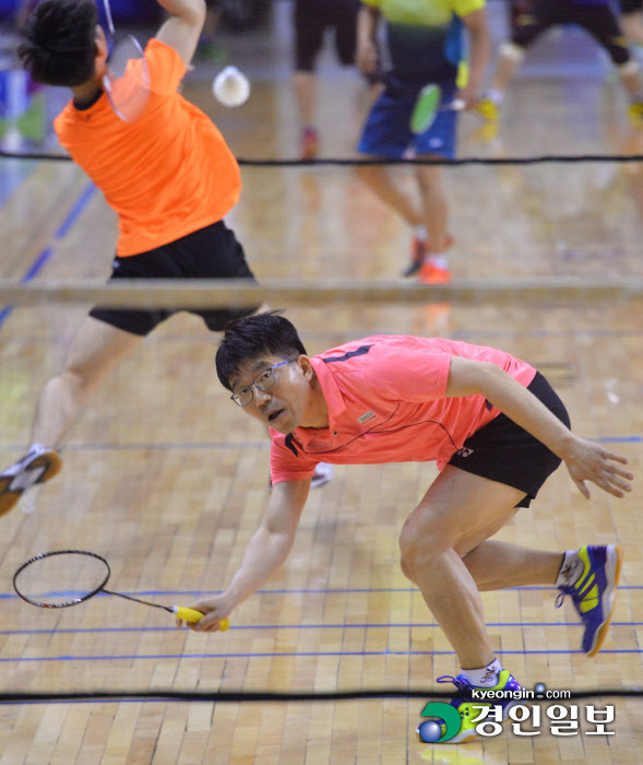 [화보]제16회 용인시·경인일보배 전국생활체육 오픈배드민턴대회