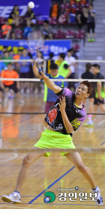 [화보]제16회 용인시·경인일보배 전국생활체육 오픈배드민턴대회