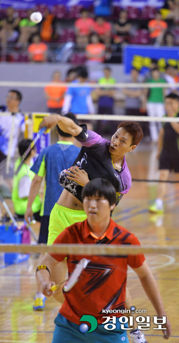 [화보]제16회 용인시·경인일보배 전국생활체육 오픈배드민턴대회