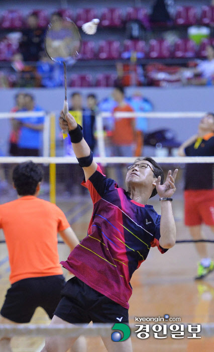 [화보]제16회 용인시·경인일보배 전국생활체육 오픈배드민턴대회