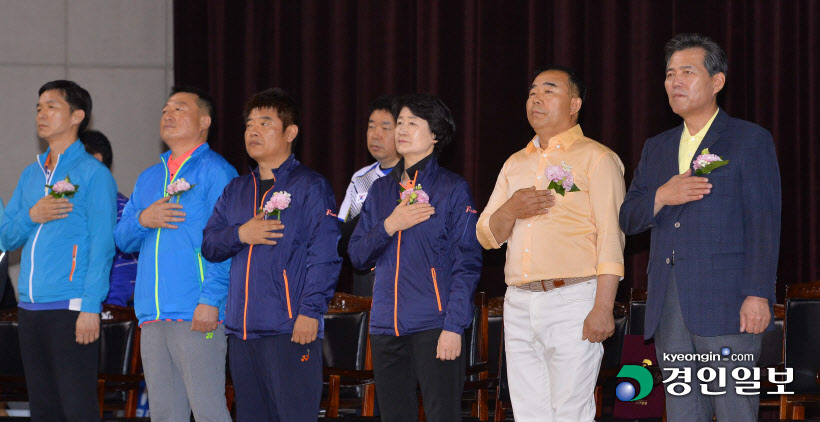 [화보]제16회 용인시·경인일보배 전국생활체육 오픈배드민턴대회