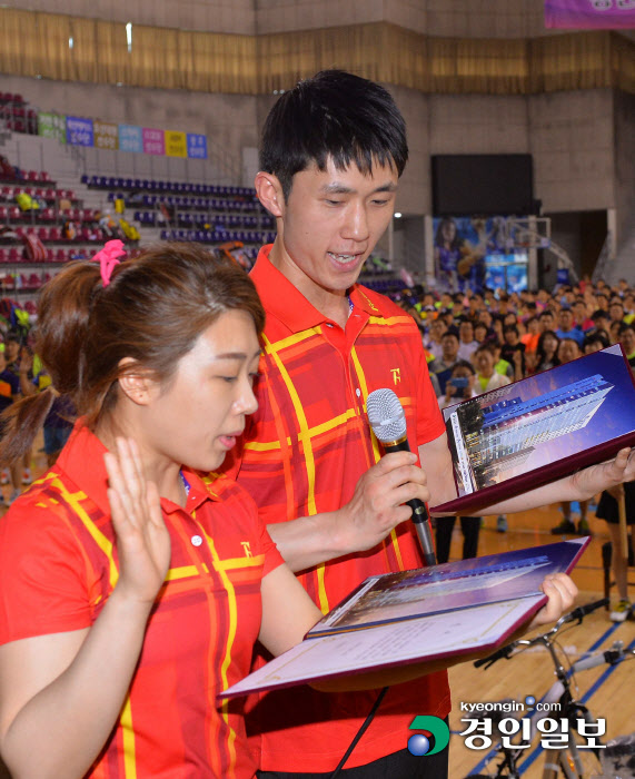[화보]제16회 용인시·경인일보배 전국생활체육 오픈배드민턴대회