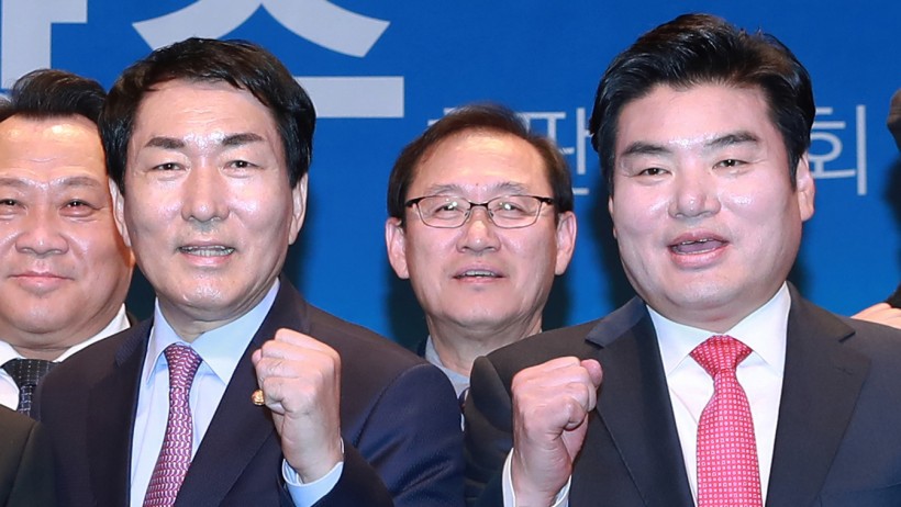 안상수-원유철 대선 출마