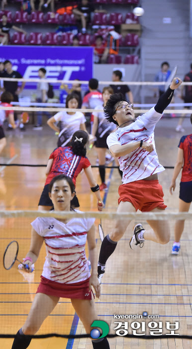 [화보]제17회 용인시·경인일보배 전국생활체육 오픈배드민턴대회