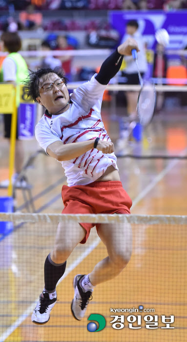 [화보]제17회 용인시·경인일보배 전국생활체육 오픈배드민턴대회