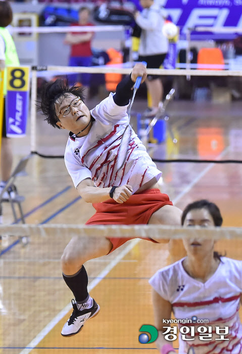 [화보]제17회 용인시·경인일보배 전국생활체육 오픈배드민턴대회