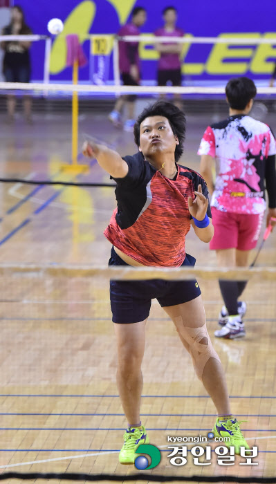 [화보]제17회 용인시·경인일보배 전국생활체육 오픈배드민턴대회