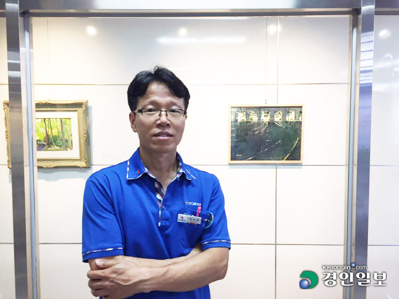 '그림 그리는 기관사' 문순생 인천교통공사 기관사