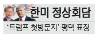 트럼프 방한 반대 시위