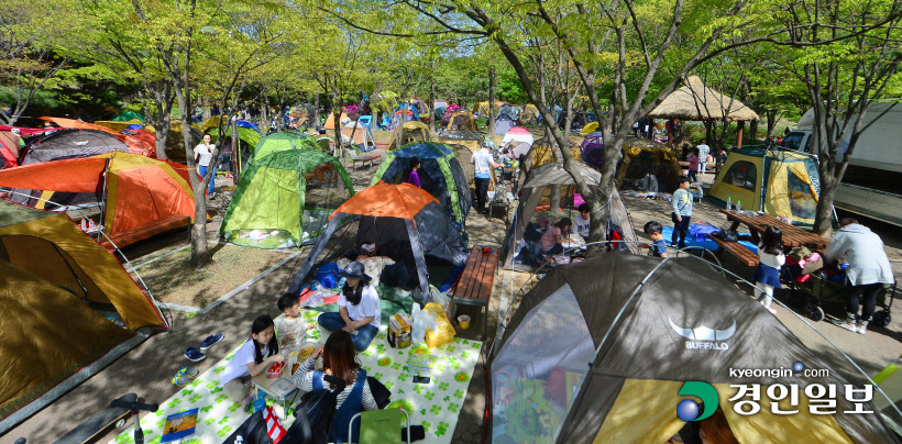 푸른글쓰기대회 텐트