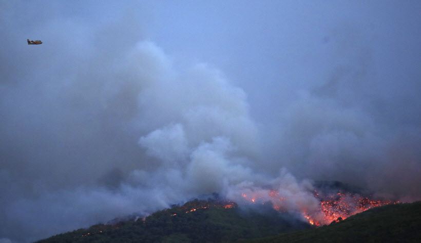 Greece Forest Fire
