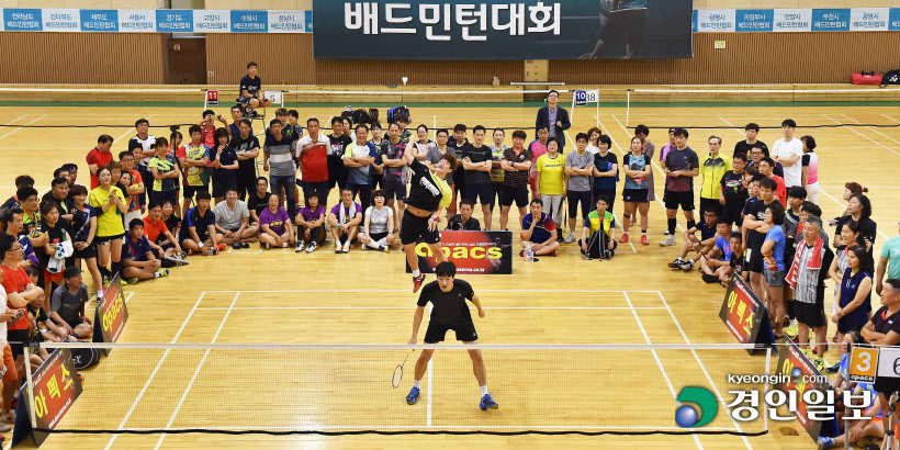 [화보]2018 새로운 경기배 전국 생활체육 OPEN 배드민턴대회