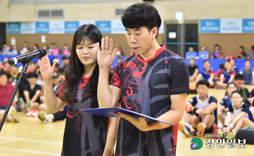 [화보]2018 새로운 경기배 전국 생활체육 OPEN 배드민턴대회