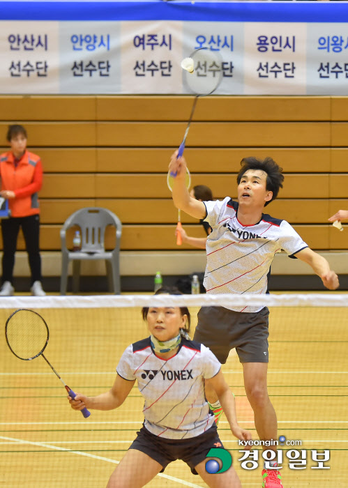 [화보]'2019 과천시·경인일보배 생활체육 전국 배드민턴 대회'