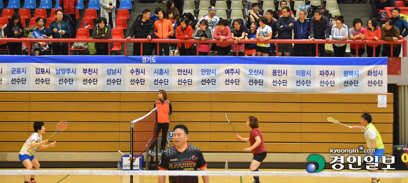 [화보]'2019 과천시·경인일보배 생활체육 전국 배드민턴 대회'