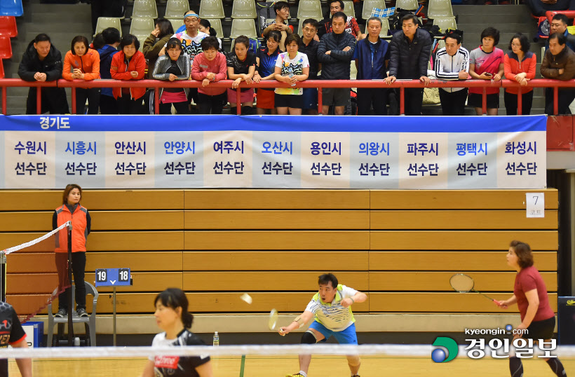 [화보]'2019 과천시·경인일보배 생활체육 전국 배드민턴 대회'