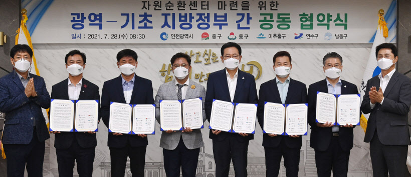 자원순환센터 마련을 위한 공동협약