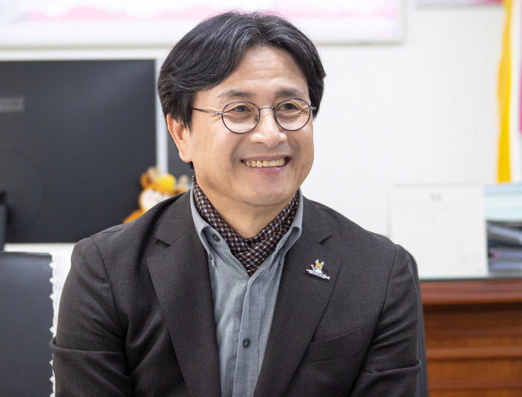 이재현 서구청장 신년사 인터뷰 사진 (1)