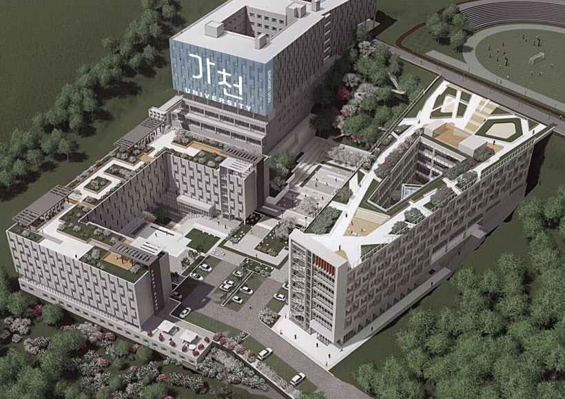 2022 가천대AI공학관, 제3학생생활관 준공