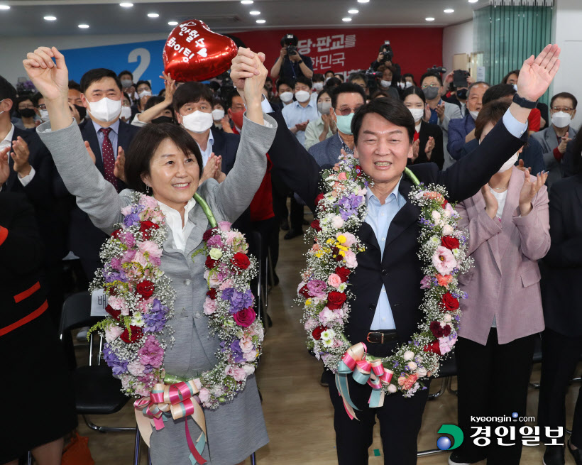 성남 분당갑 '안철수 당선 확실'