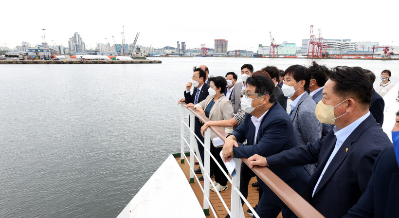 인천항_내항_1-8부두_재개발사업_현장방문