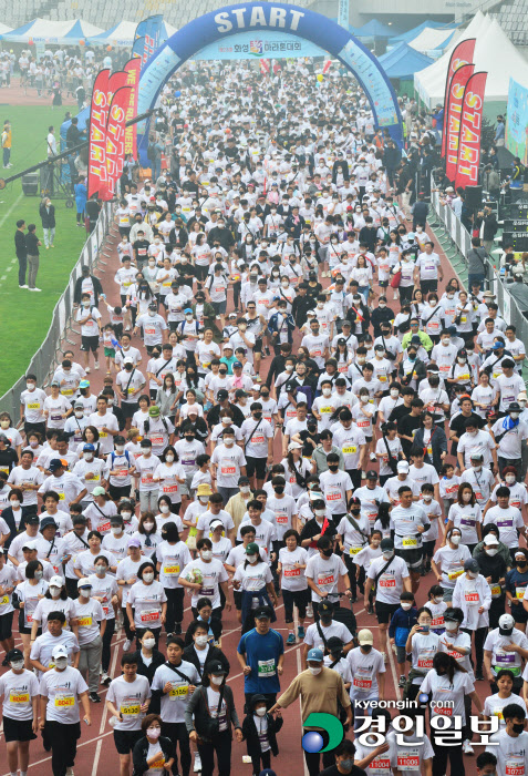 [화보] '제23회 화성 효 마라톤' 대회