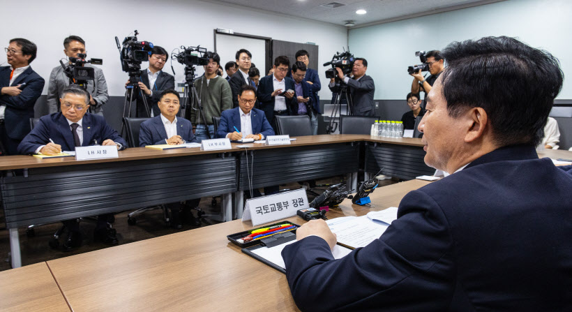 원희룡, 'LH 외벽 철근 누락 사태 시공 부실 철저 점검 지시