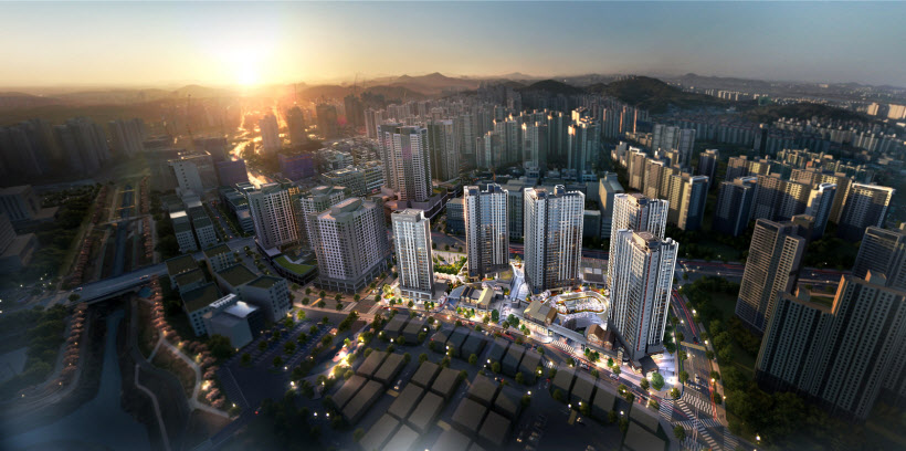 검단신도시 롯데캐슬 넥스티엘_조감도 (1)