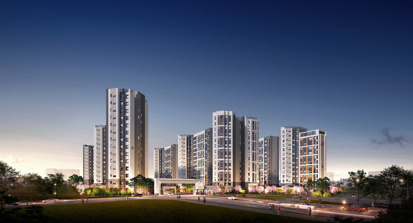 힐스테이트 수원파크포레_석경투시도