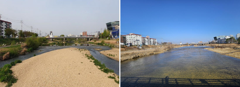 오산천 준설공사